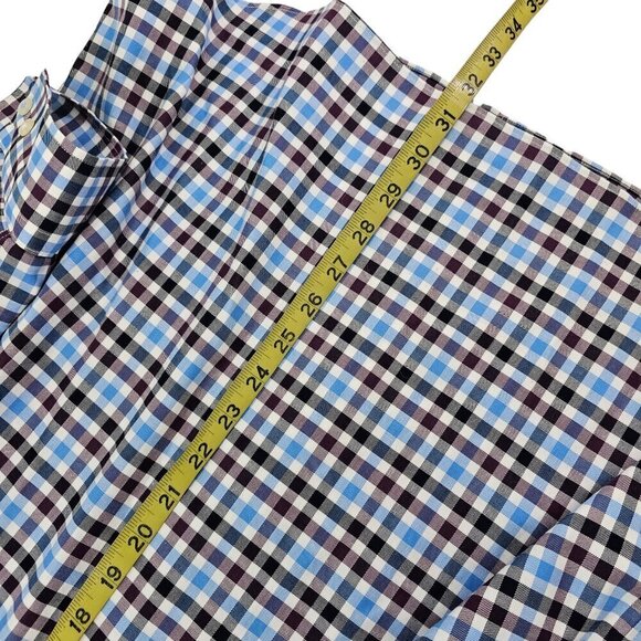 Banana Republic Men's Non-Iron Grant Fit Button Long Sleeve Shirt – Size Large - Picture 8 of 13